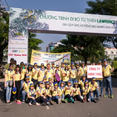 Vinataxi tiếp tục đồng hành cùng chương trình đi bộ lawrence s.ting lần thứ 11